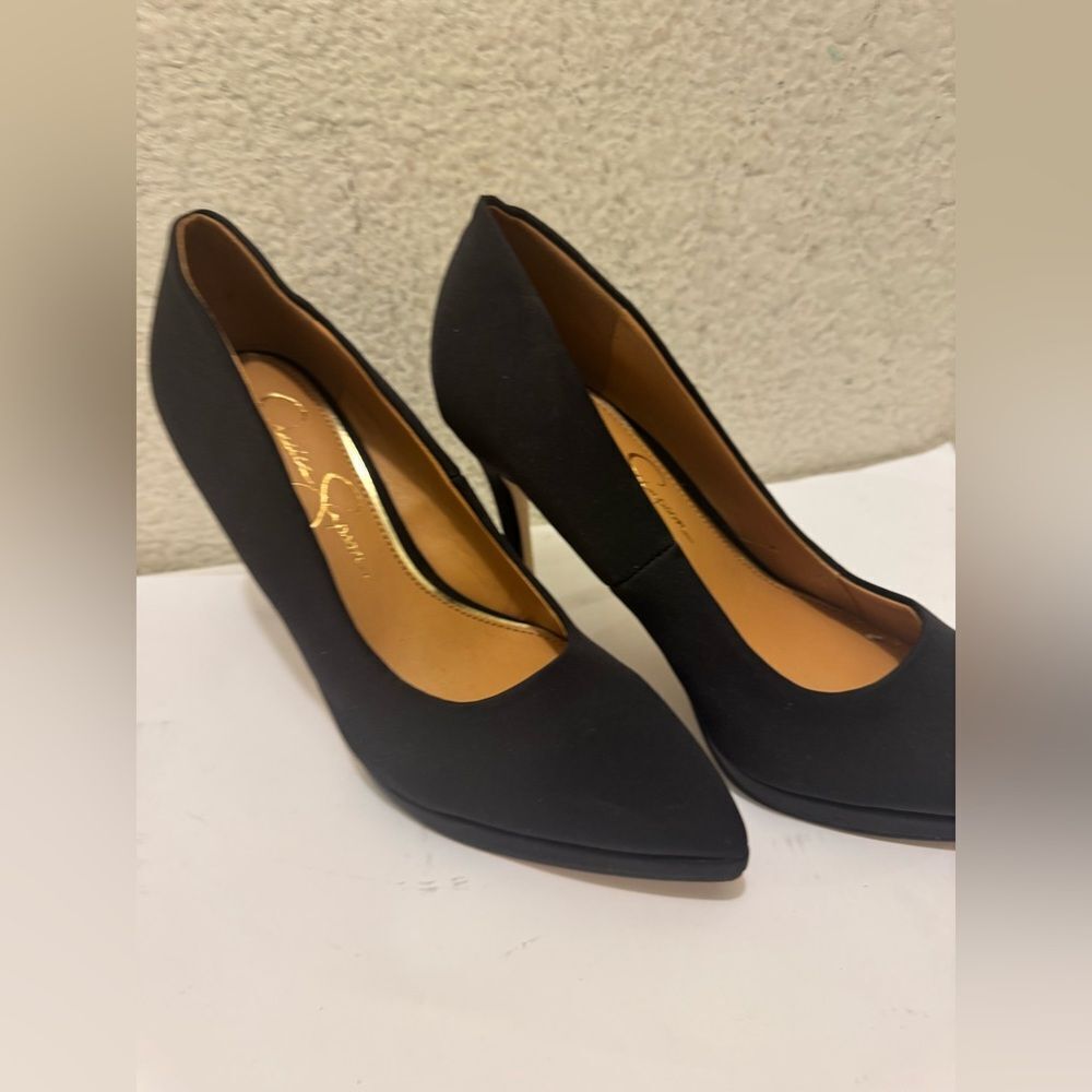 Jessica Simpson Black Heels